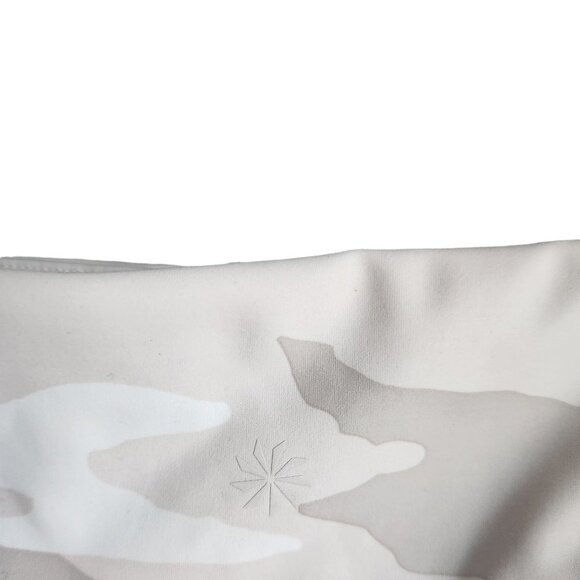 Athleta Women's Small Beige Tan Camo Contender 
 7/8 Tight Zip Pockets, size S - Picture 11 of 12